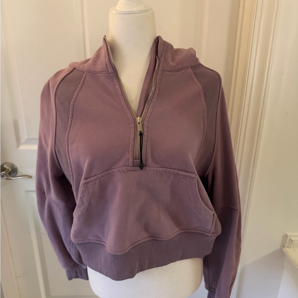 lululemon athletica Mauve Half-Zip Hoodie